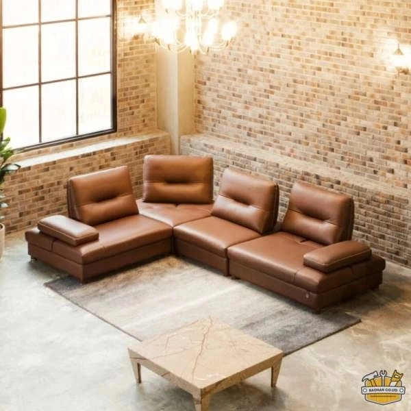 Sắp xếp sofa theo hình chữ L