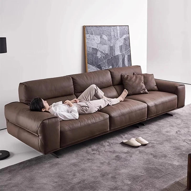 Thoải mái nghỉ ngơi, thư giãn trên sofa da thật từ Pula