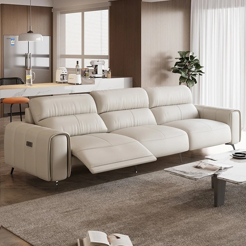 Sofa văng điện bọc da bò Italia cao cấp Pula Callisto (V80) 