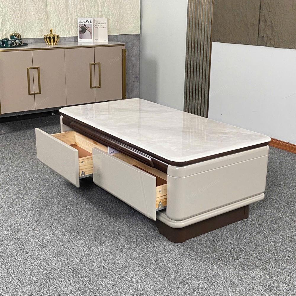 Bàn trà chữ nhật nhập khẩu BT120