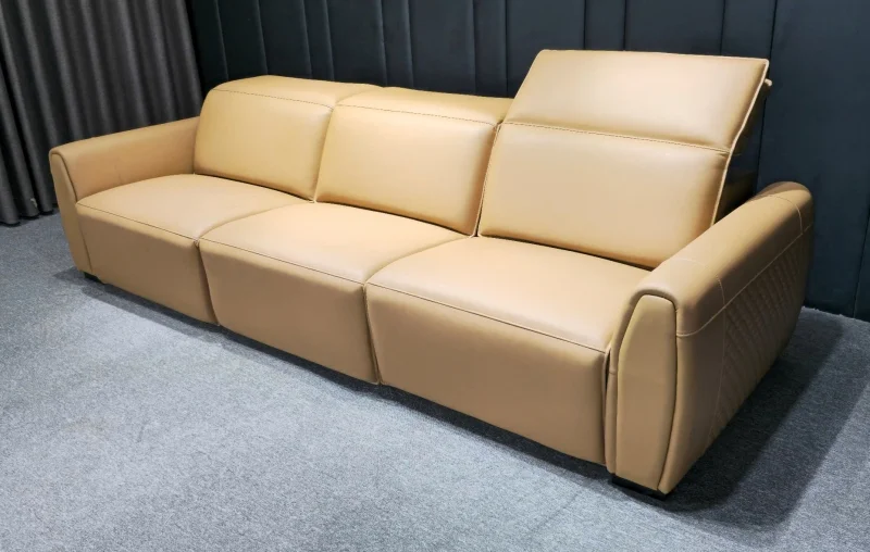 Sofa da bò động cơ điện