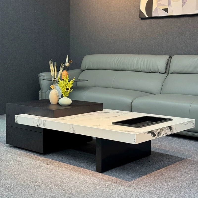 Bàn trà sofa mặt đá nhập khẩu nguyên chiếc