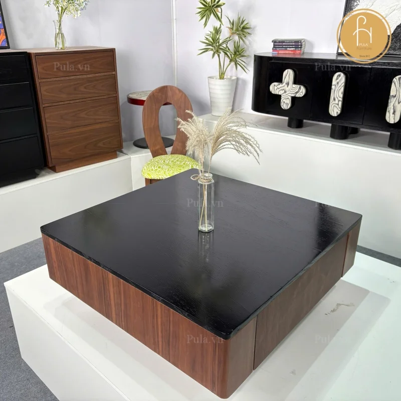 Bàn trà vuông phòng khách BT102