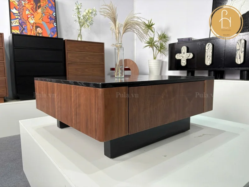 Bàn trà vuông phòng khách BT102