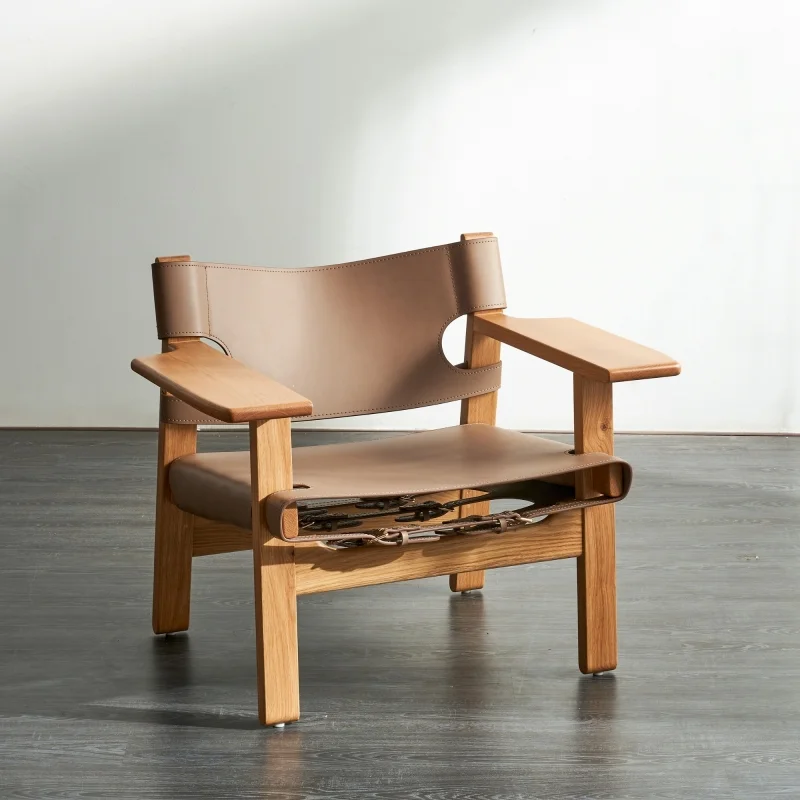 Ghế Armchair cao cấp Chalet phiên bản màu nâu