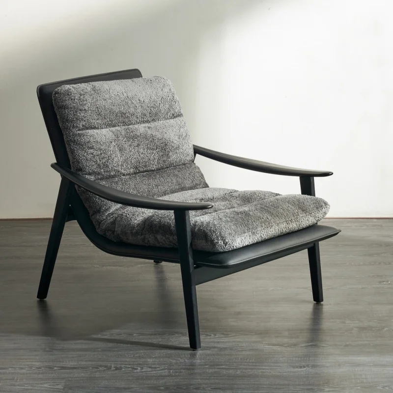 Ghế Armchair thư giãn Fynn phiên bản đệm nỉ