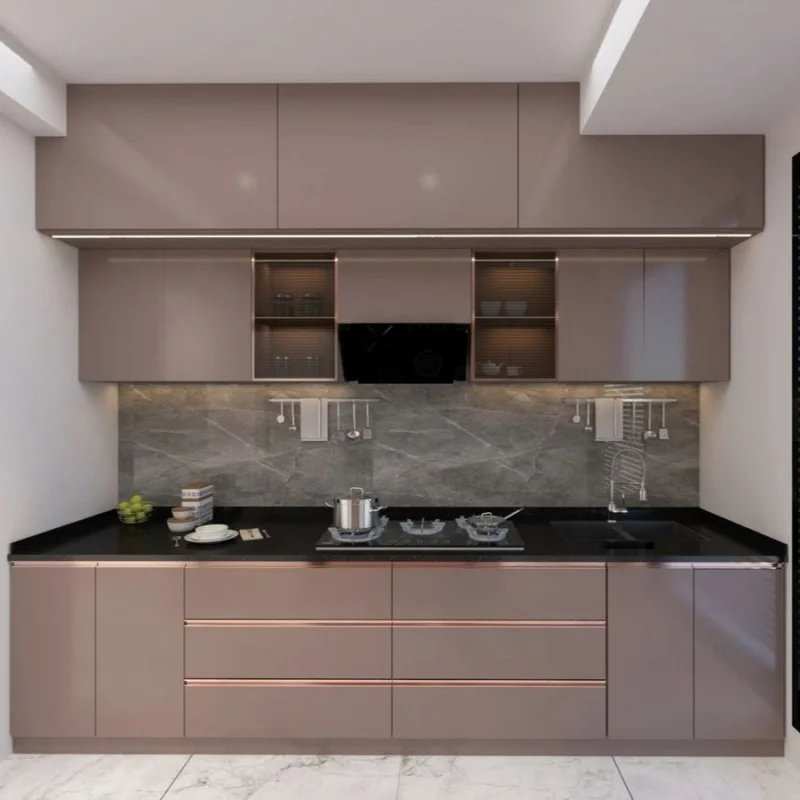 Tủ bếp Melamine chữ I PKC36