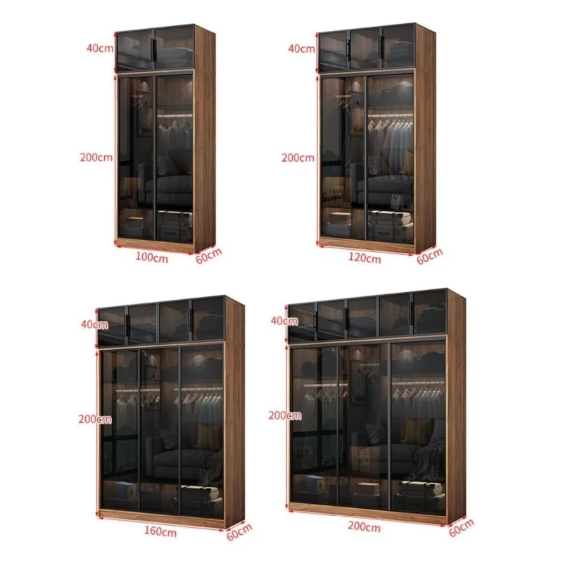Các kích thước tủ