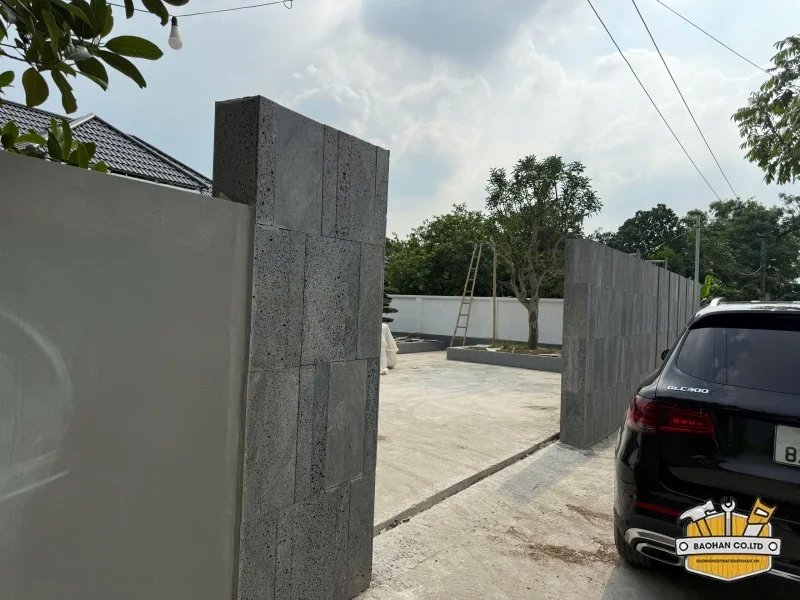 Khu vực cổng vào