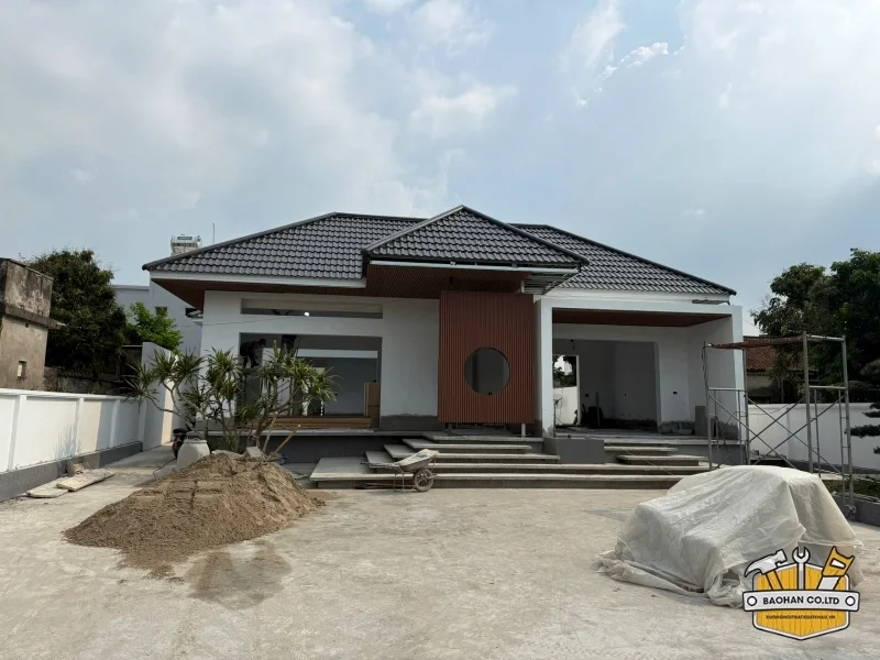 Hoàn thiện phần thô