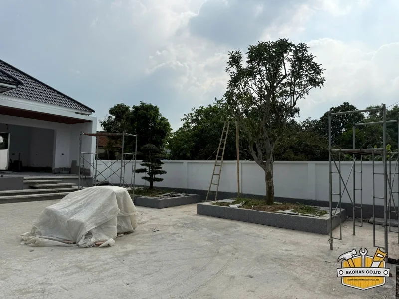 Khu vực sân vườn