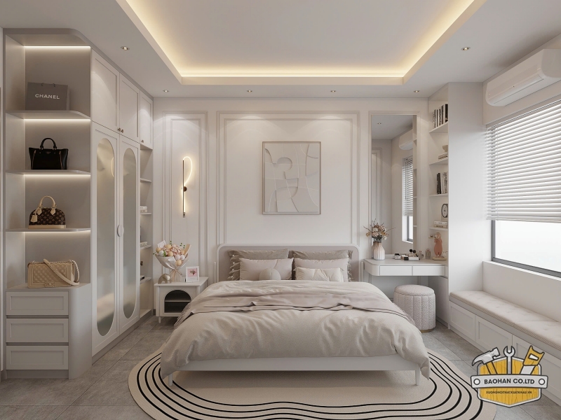 Thiết kế phòng ngủ bé gái