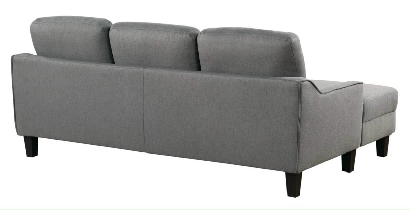 Sofa bed xuất Mỹ SAC03 4 mat sau sofa bed sac03 mau ghi