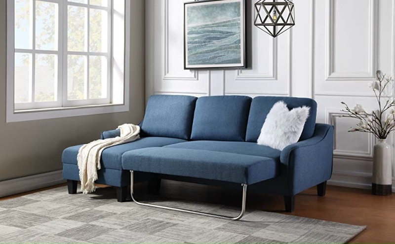 Sofa bed xuất Mỹ SAC03 5 sofa bed xuat my sac03 mau xanh khi ngu