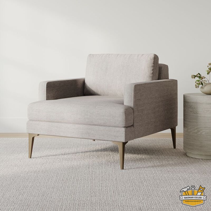 Sofa đơn vải bố Andes 3 sofa don vai bo andes chair 8