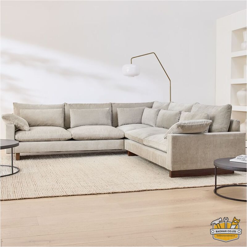 Sofa góc vải 3 mảnh Harmony Modular 1 sofa goc vai 3 manh harmony modular 1