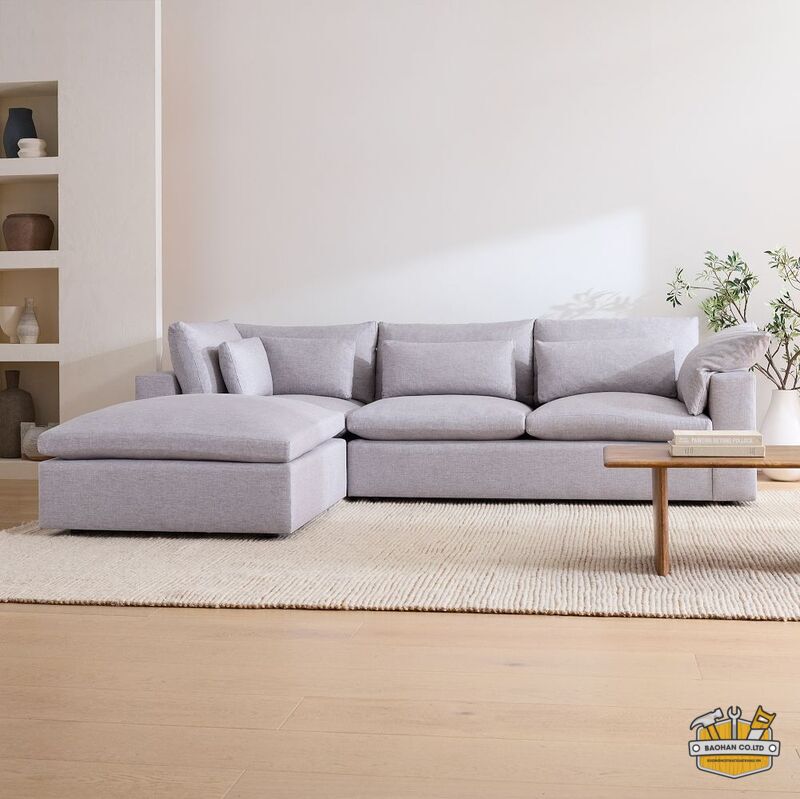 Sofa góc vải Harmony Modular Ottoman 2 sofa goc vai harmony modular ottoman 6