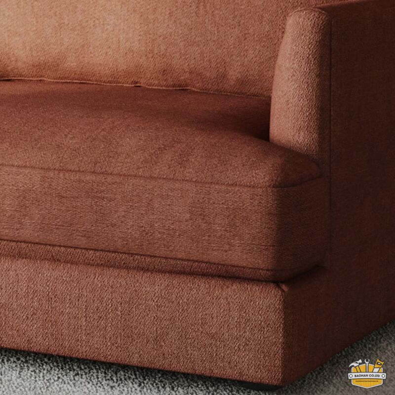Sofa đơn vải bố Haven 3 sofa don vai bo haven 3