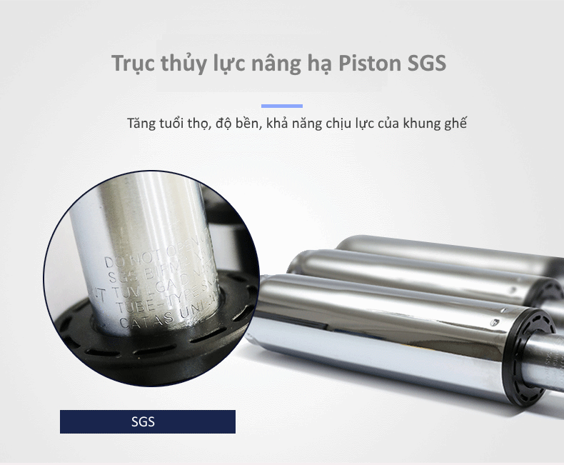 Trục piston nâng hạ