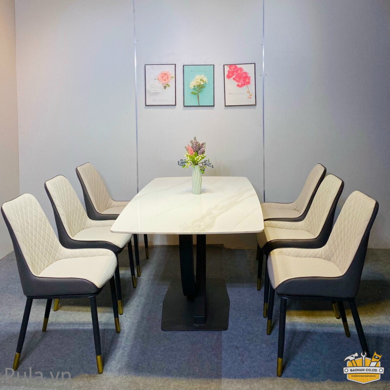 Bộ bàn ghế ăn Pula BGA35 1 bo ban ghe an pula bga35