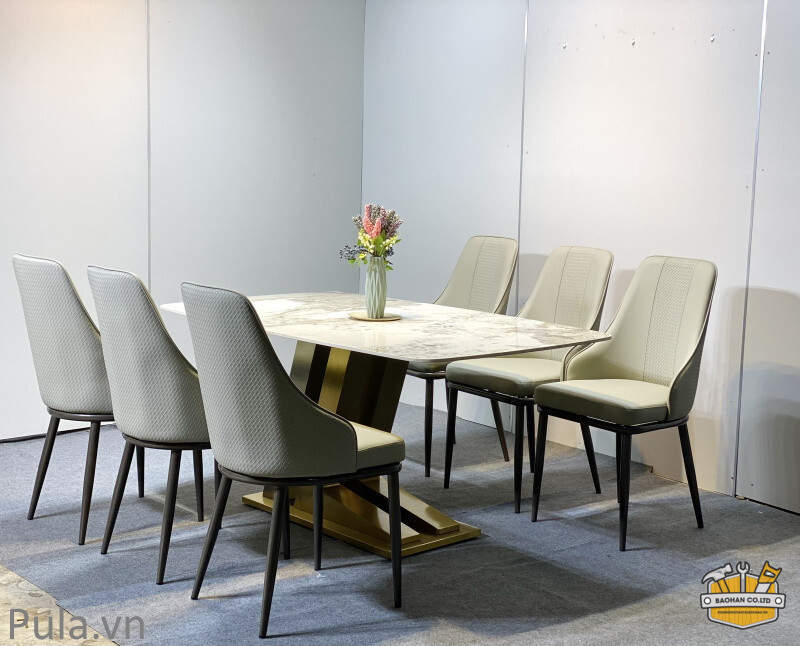Bộ bàn ghế ăn Pula BGA39 2 bo ban ghe an pula bga39 5