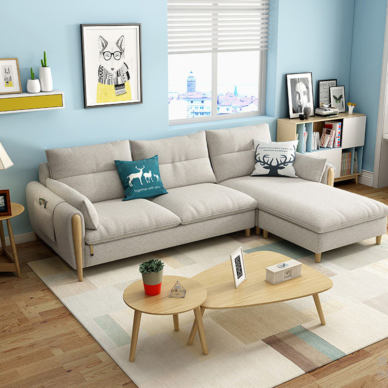Có nên bọc lại ghế Sofa cũ? 10 sofa goc chu l l25 mau be 1