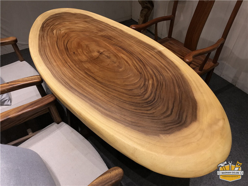 Bàn trà gỗ Me tây nhập khẩu Campuchia 3 ban tra go me tay campuchia 6