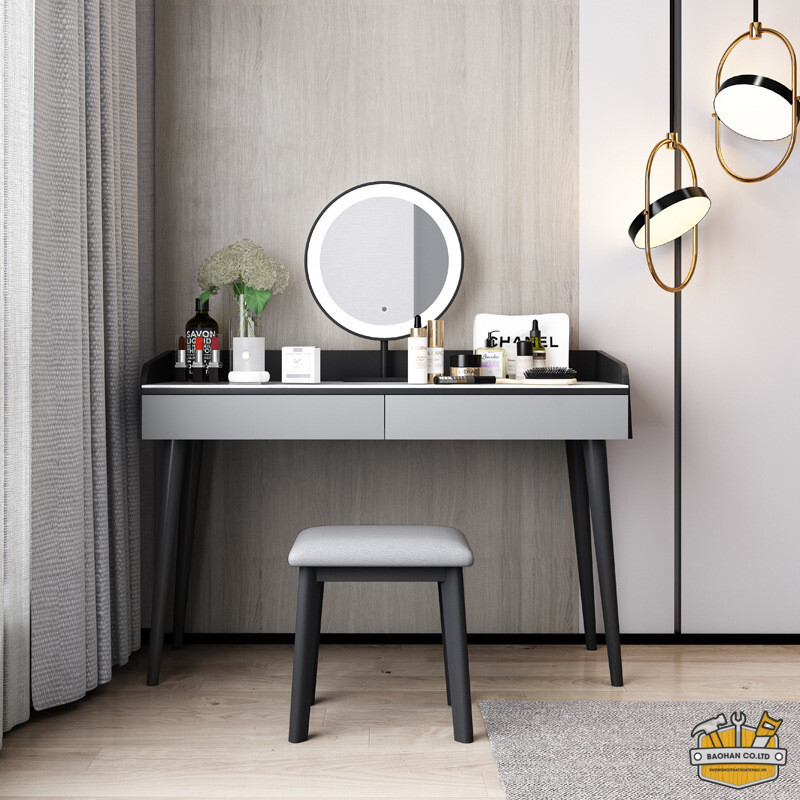 Bàn trang điểm đơn giản Pula BTD04 3 ban trang diem pula btd04 4
