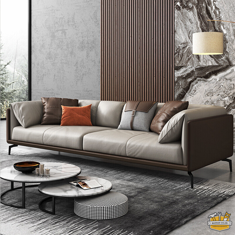 Ghế sofa văng da hiện đại V40 2 ghe sofa vang da v40 3