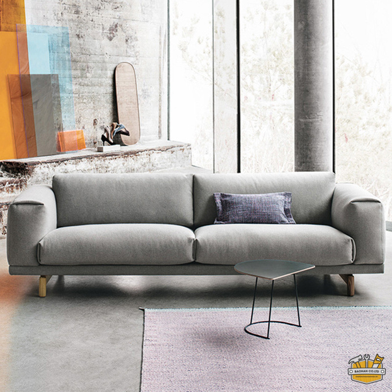 Sofa văng đệm vải V27 1 ghe sofa vang dem vai v27 2