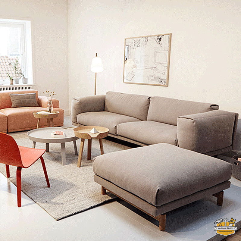 Sofa văng đệm vải V27 3 ghe sofa vang dem vai v27 3